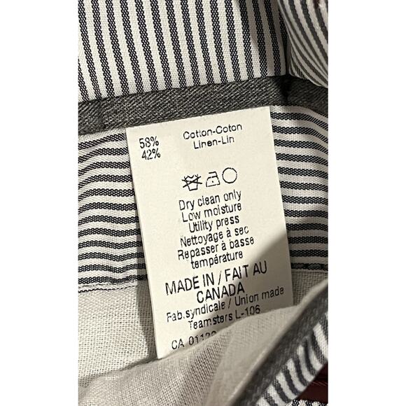 Todd Snyder Blue Linen Cotton Sport Coat Blazer Jacket 38R Made In Canada EUC - Picture 9 of 10